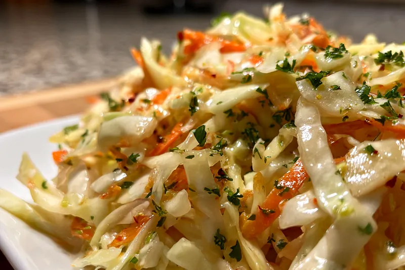 Cooking Coleslaw
