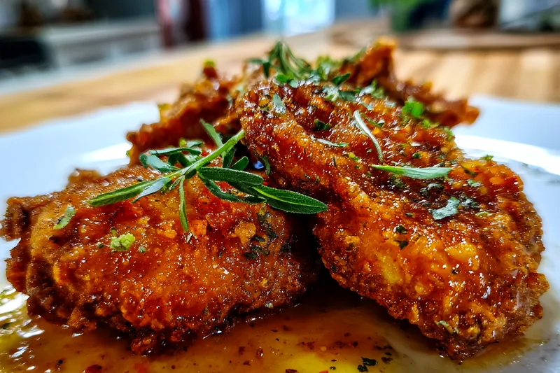 Cooking Crispy Fried Chicken